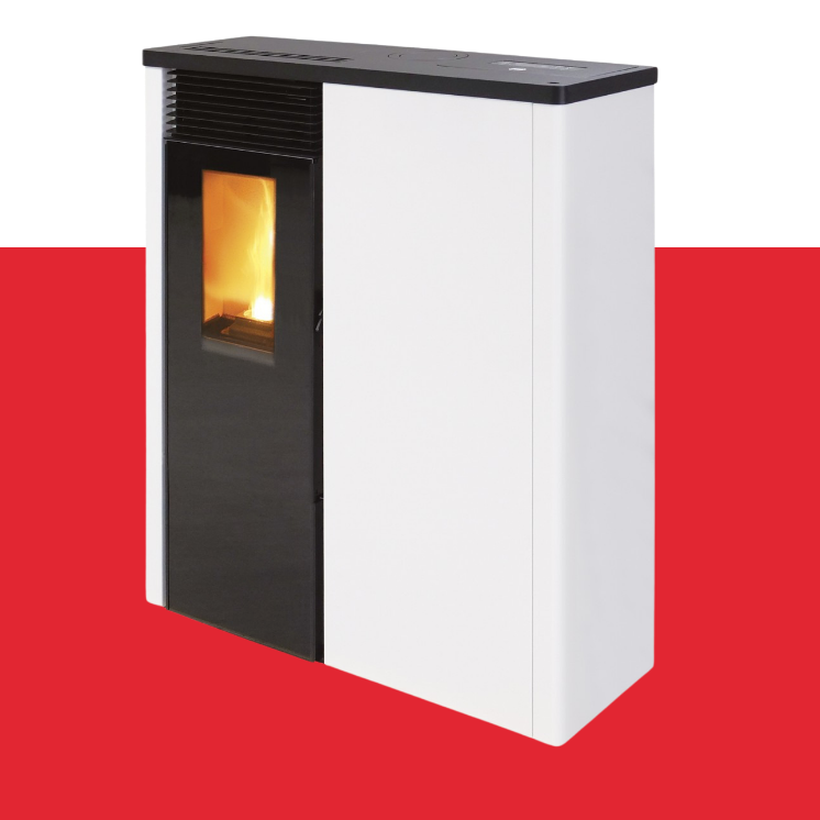 Interstoves Poele A Bois Le Havre MILANO BLANC