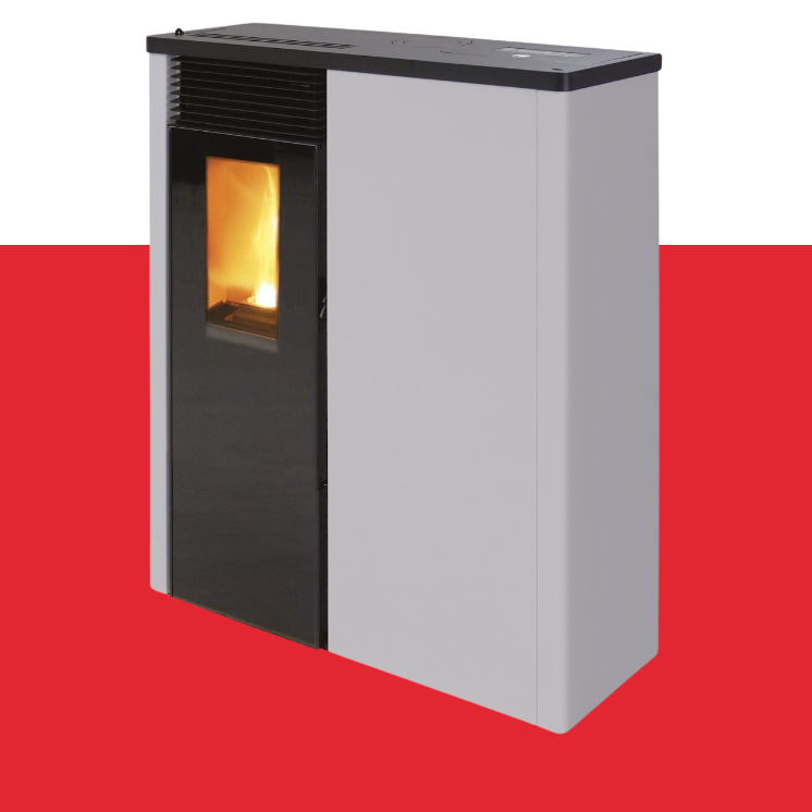 Interstoves Poele A Bois Le Havre MILANO GRIS