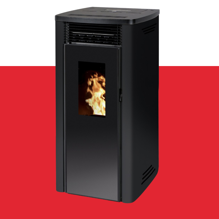 Interstoves Poele A Bois Le Havre Murano Noir