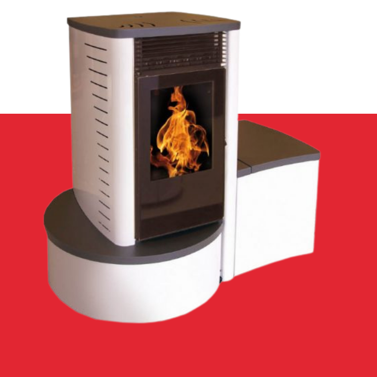 Interstoves Poele A Bois Le Havre PALERMO Blanc
