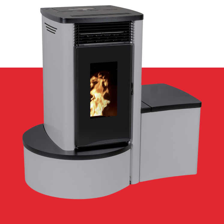 Interstoves Poele A Bois Le Havre PALERMO Gris