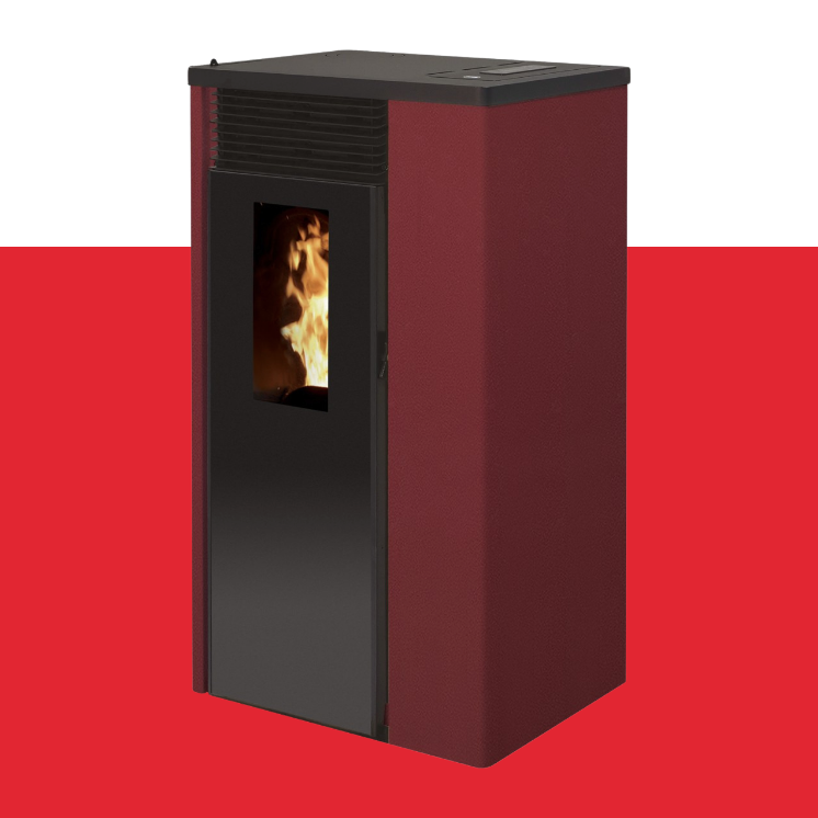 Interstoves Poele A Bois Le Havre Savona Rouge