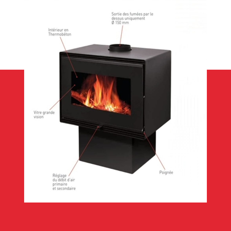 Interstoves Poele A Bois Le Havre DANIELA 10 10V 