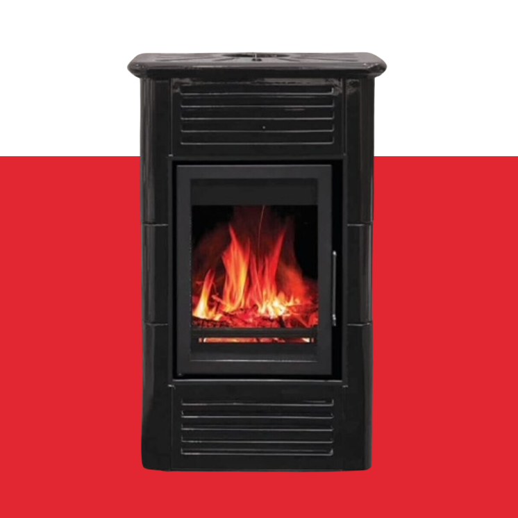 Interstoves Poele A Bois Le Havre MINERVA CERAMIQUE