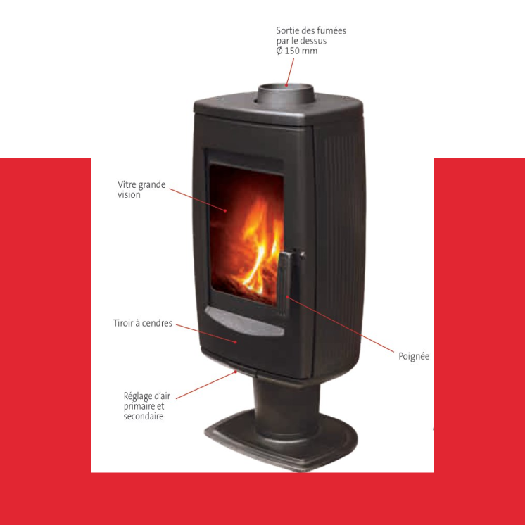 Interstoves Poele A Bois Le Havre ELARA1